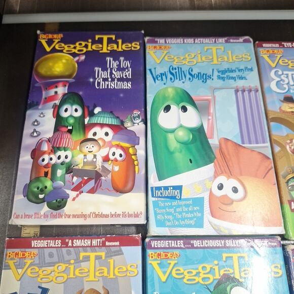 Veggie Tales VHS Lot of 9 - Picture 3 of 7